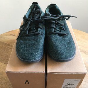 Women's Allbirds Wool Runners - Dark NZ Green Original (Dark Green Sole) SIZE 8